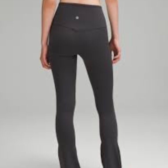 lululemon Align™ High-Rise Mini-Flare Pant Regular in Black/Size 6 - Picture 1 of 15